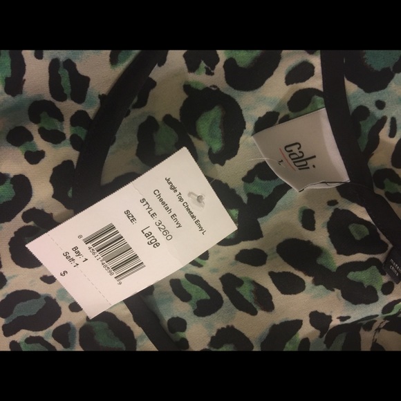 CAbi Jungle Top NWT - Picture 4 of 7